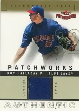 2004 Fleer Patchworks - Game Used Level 2 #PW-RH - Roy Halladay - Toronto Blue Jays