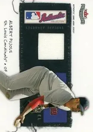 2004 Fleer Patchworks - Licensed Apparel #LA-AP - Albert Pujols - St. Louis Cardinals