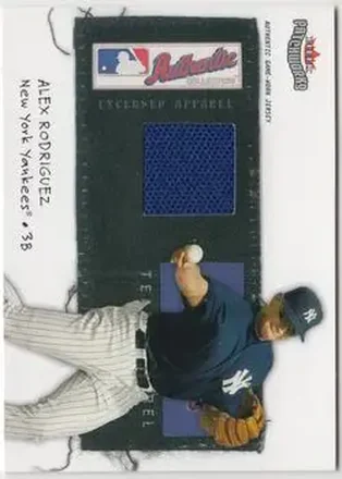 2004 Fleer Patchworks - Licensed Apparel #LA-AR - Alex Rodriguez - New York Yankees