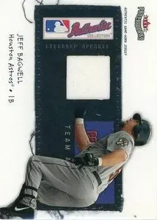 2004 Fleer Patchworks - Licensed Apparel #LA-JB - Jeff Bagwell - Houston Astros