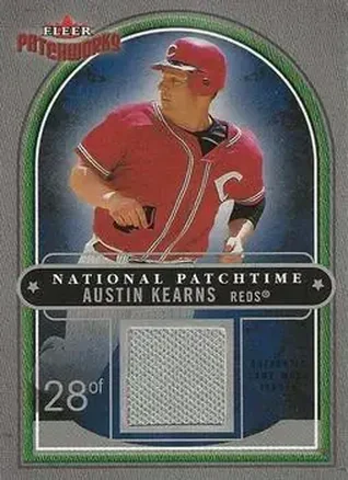 2004 Fleer Patchworks - National Patchtime #NP/AK - Austin Kearns - Cincinnati Reds