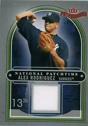 2004 Fleer Patchworks - National Patchtime #NP/AR - Alex Rodriguez - New York Yankees