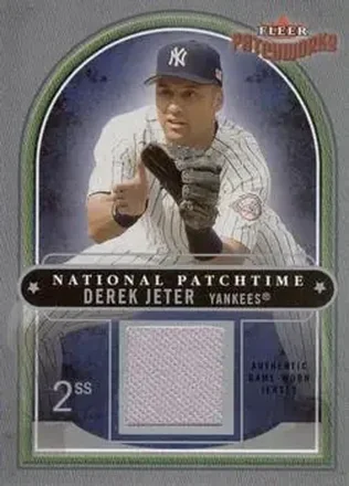 2004 Fleer Patchworks - National Patchtime #NP/DJ - Derek Jeter - New York Yankees
