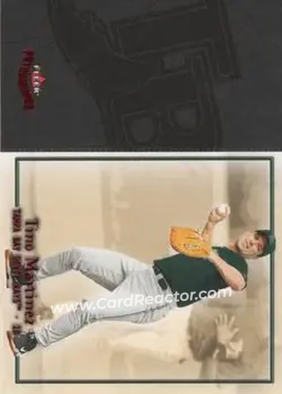 2004 Fleer Patchworks - Star Rubies #3 - Tino Martinez - Tampa Bay Devil Rays - Front 2004 Fleer Patchworks - Star Rubies #3 - Tino Martinez - Tampa Bay Devil Rays - Front