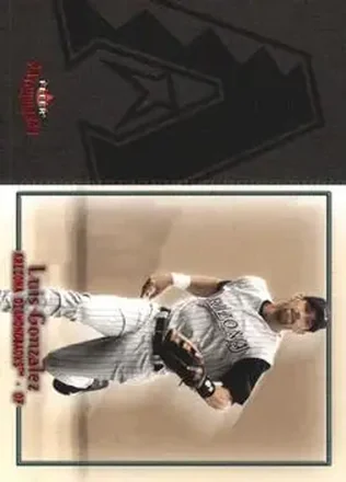 2004 Fleer Patchworks - Star Rubies #22 - Luis Gonzalez - Arizona Diamondbacks