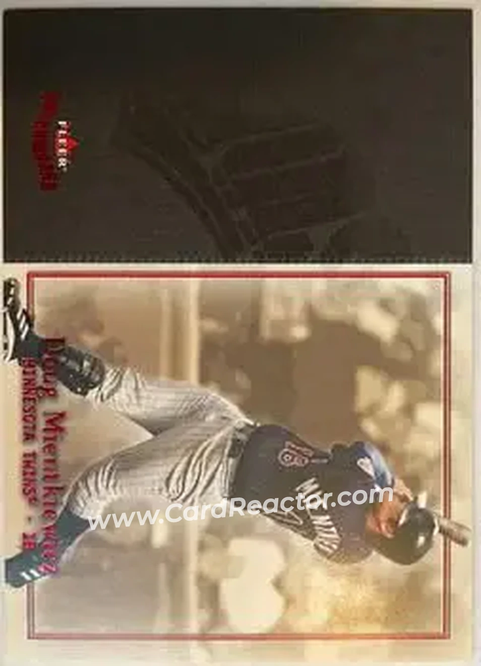 2004 Fleer Patchworks - Star Rubies #80 - Doug Mientkiewicz - Minnesota Twins - Front 2004 Fleer Patchworks - Star Rubies #80 - Doug Mientkiewicz - Minnesota Twins - Front
