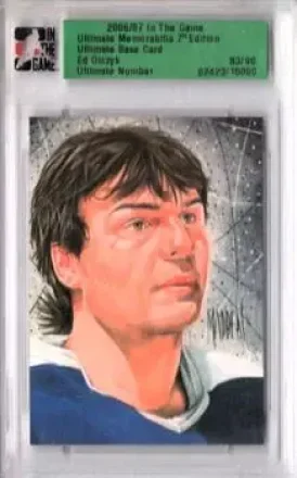 2006-07 In The Game Ultimate Memorabilia #NNO - Ed Olczyk - Toronto Maple Leafs