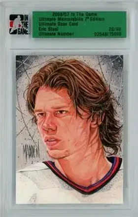 2006-07 In The Game Ultimate Memorabilia #NNO - Eric Staal - Carolina Hurricanes