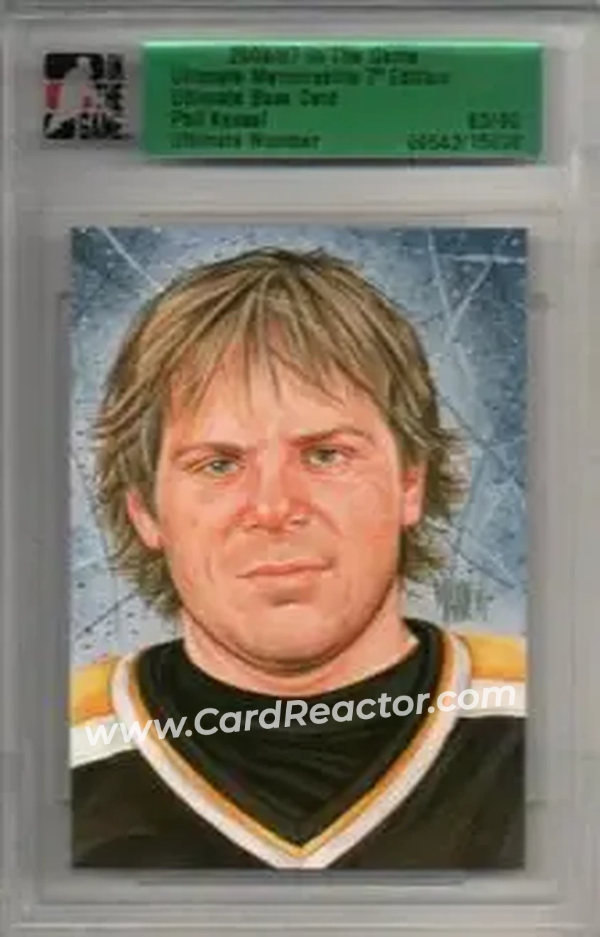 2006-07 In The Game Ultimate Memorabilia #NNO - Phil Kessel - Boston Bruins - Front