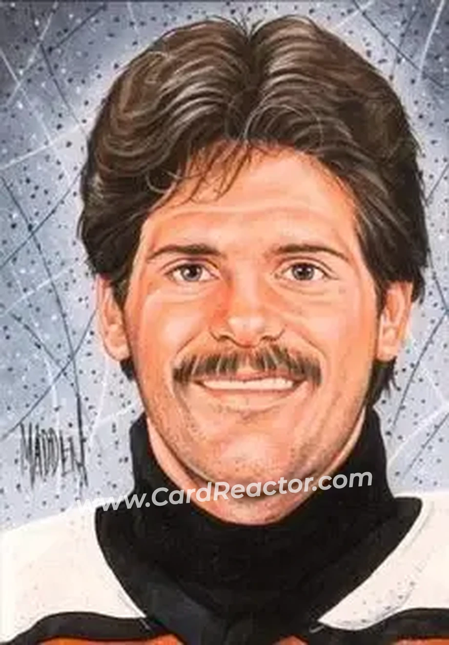 2006-07 In The Game Ultimate Memorabilia - Artist Proof #NNO - Ron Hextall - Philadelphia Flyers - Front