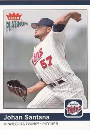 2004 Fleer Platinum #3 - Johan Santana - Minnesota Twins