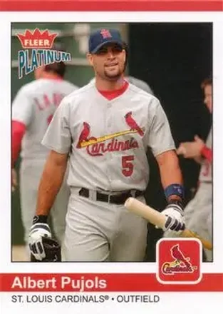 2004 Fleer Platinum #5 - Albert Pujols - St. Louis Cardinals