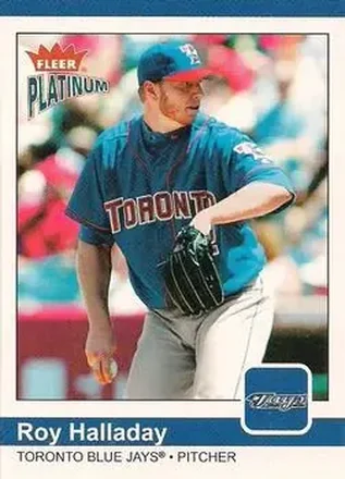 2004 Fleer Platinum #8 - Roy Halladay - Toronto Blue Jays