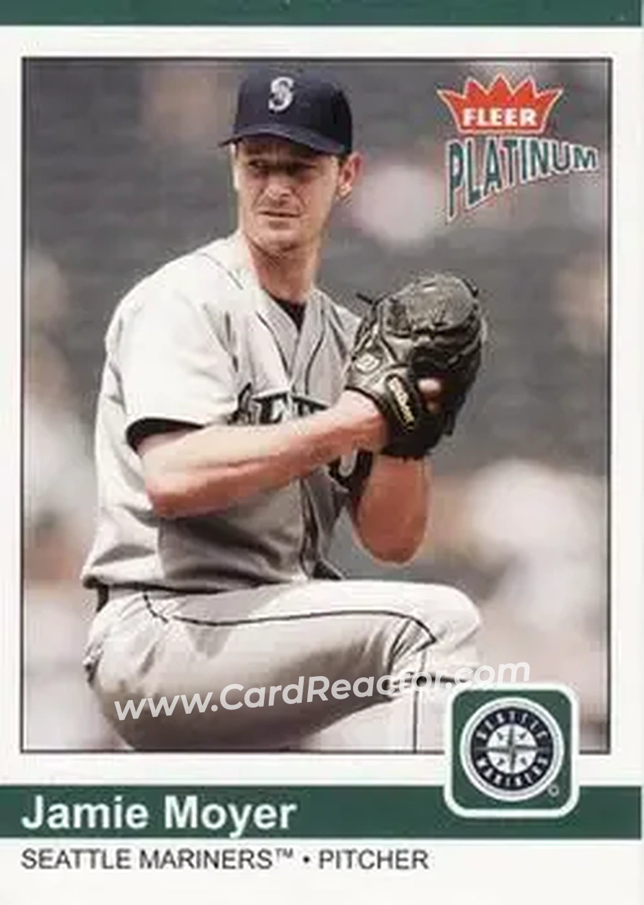2004 Fleer Platinum #17 - Jamie Moyer - Seattle Mariners - Front