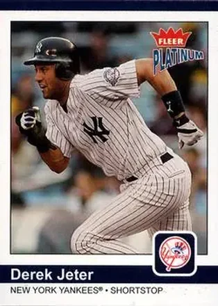 2004 Fleer Platinum #20 - Derek Jeter - New York Yankees