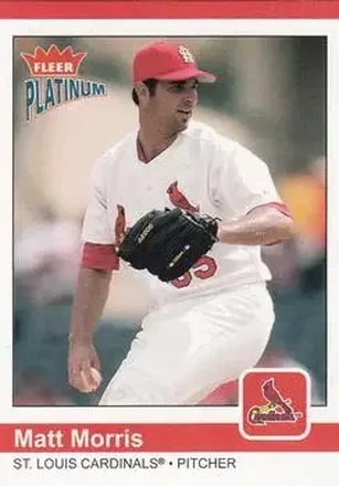 2004 Fleer Platinum #24 - Matt Morris - St. Louis Cardinals