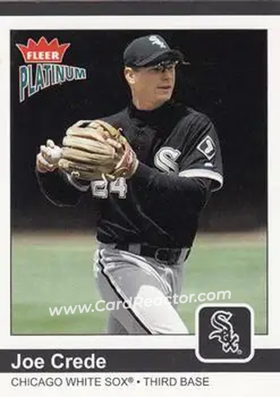 2004 Fleer Platinum #26 - Joe Crede - Chicago White Sox - Front