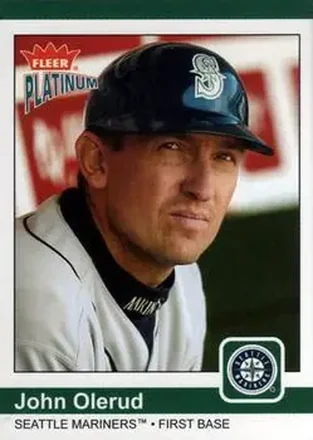 2004 Fleer Platinum #31 - John Olerud - Seattle Mariners