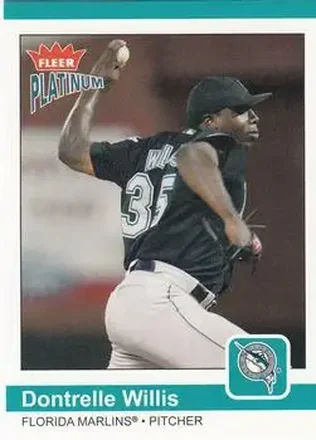 2004 Fleer Platinum #32 - Dontrelle Willis - Florida Marlins