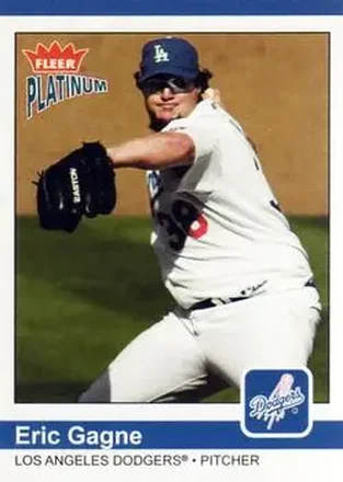 2004 Fleer Platinum #48 - Eric Gagne - Los Angeles Dodgers