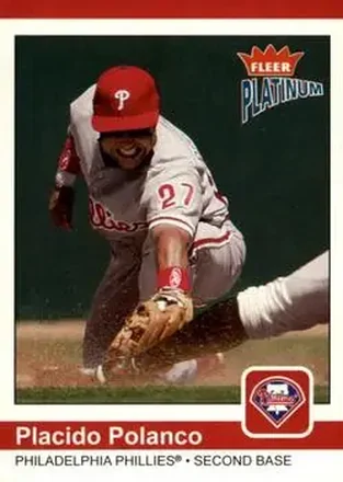 2004 Fleer Platinum #51 - Placido Polanco - Philadelphia Phillies