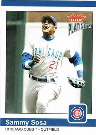 2004 Fleer Platinum #52 - Sammy Sosa - Chicago Cubs