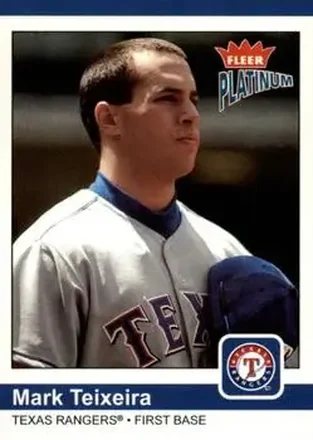 2004 Fleer Platinum #53 - Mark Teixeira - Texas Rangers