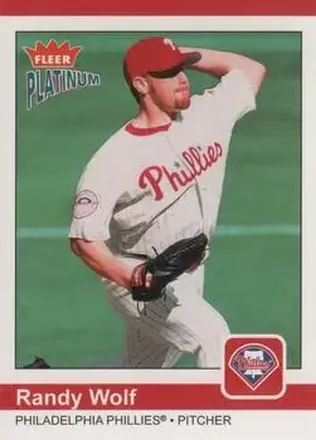 2004 Fleer Platinum #54 - Randy Wolf - Philadelphia Phillies