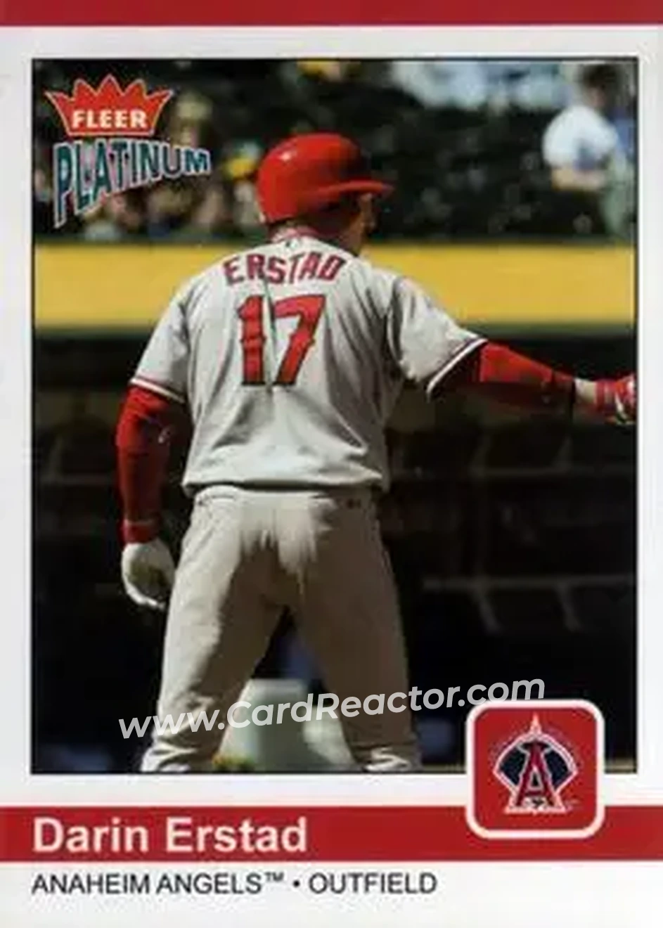 2004 Fleer Platinum #59 - Darin Erstad - Anaheim Angels - Front