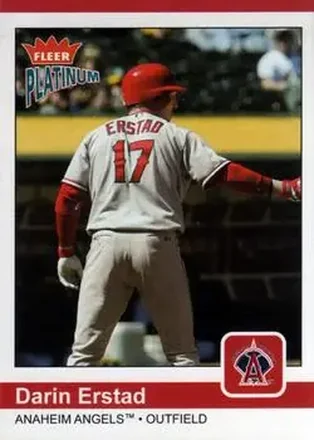 2004 Fleer Platinum #59 - Darin Erstad - Anaheim Angels