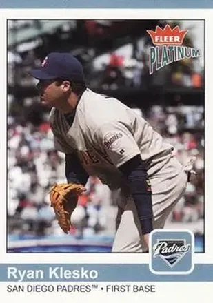 2004 Fleer Platinum #62 - Ryan Klesko - San Diego Padres