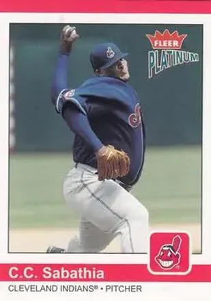 2004 Fleer Platinum #63 - CC Sabathia - Cleveland Indians