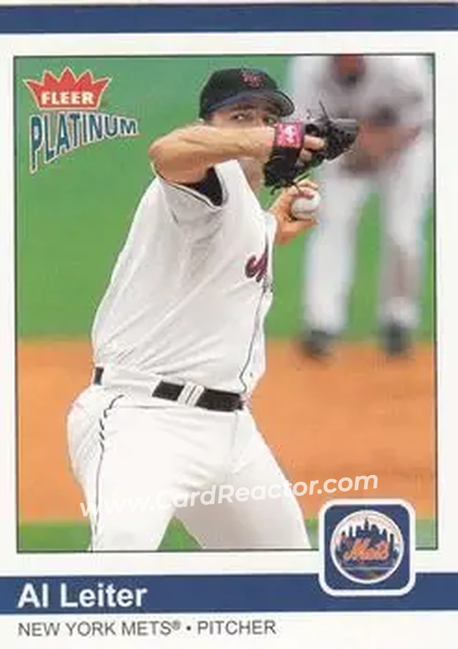 2004 Fleer Platinum #65 - Al Leiter - New York Mets - Front