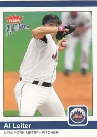 2004 Fleer Platinum #65 - Al Leiter - New York Mets