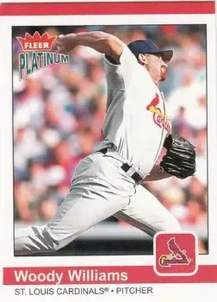2004 Fleer Platinum #77 - Woody Williams - St. Louis Cardinals
