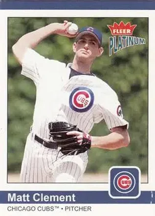 2004 Fleer Platinum #79 - Matt Clement - Chicago Cubs
