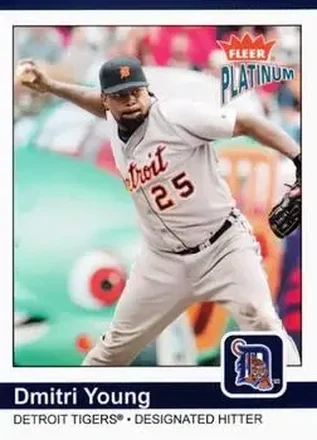 2004 Fleer Platinum #84 - Dmitri Young - Detroit Tigers