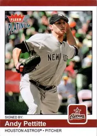2004 Fleer Platinum #88 - Andy Pettitte - Houston Astros