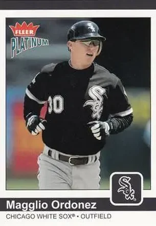 2004 Fleer Platinum #92 - Magglio Ordonez - Chicago White Sox