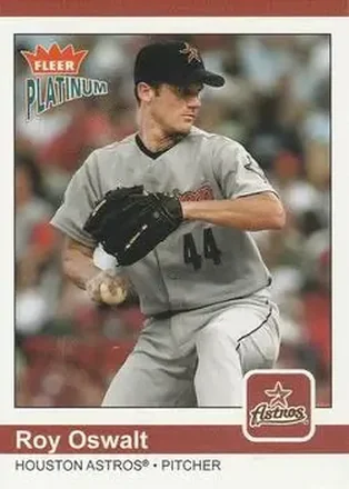 2004 Fleer Platinum #108 - Roy Oswalt - Houston Astros