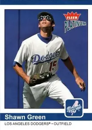 2004 Fleer Platinum #110 - Shawn Green - Los Angeles Dodgers
