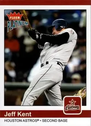 2004 Fleer Platinum #121 - Jeff Kent - Houston Astros
