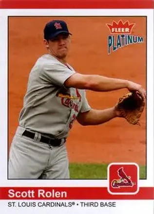 2004 Fleer Platinum #128 - Scott Rolen - St. Louis Cardinals