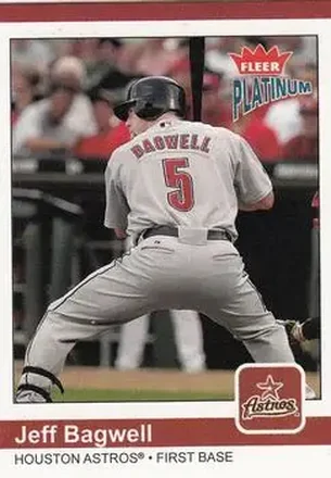 2004 Fleer Platinum #129 - Jeff Bagwell - Houston Astros