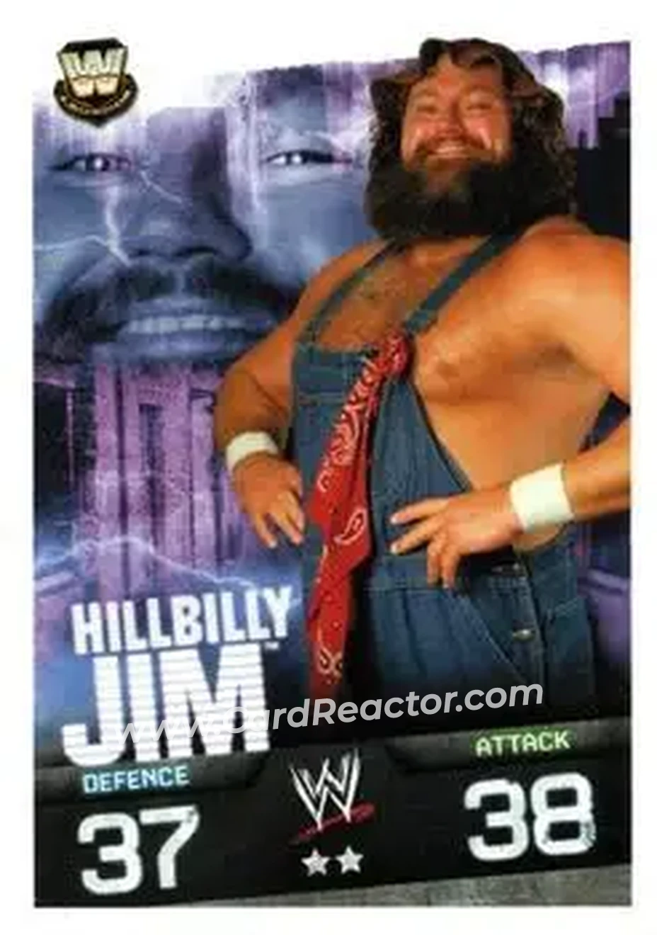 2009 Topps Slam Attax WWE Evolution #NNO - Hillbilly Jim - Front