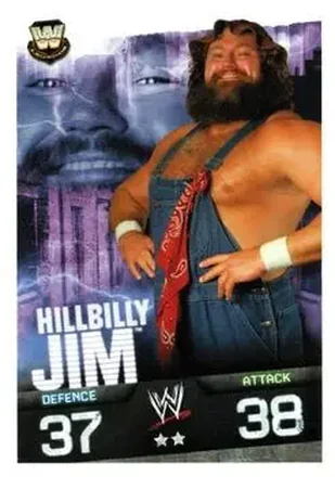 2009 Topps Slam Attax WWE Evolution #NNO - Hillbilly Jim
