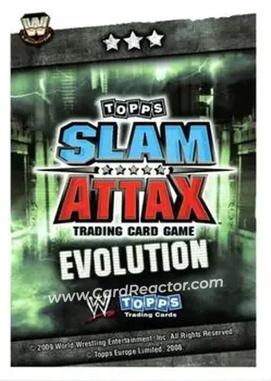 2009 Topps Slam Attax WWE Evolution #NNO - Earthquake - Back