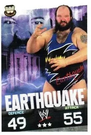 2009 Topps Slam Attax WWE Evolution #NNO - Earthquake