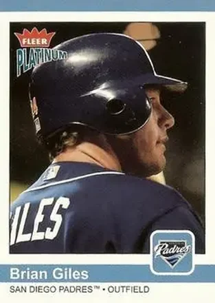 2004 Fleer Platinum #9 - Brian Giles - San Diego Padres