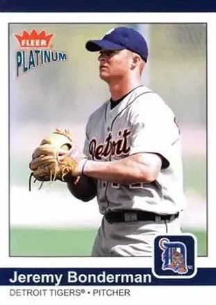 2004 Fleer Platinum #70 - Jeremy Bonderman - Detroit Tigers